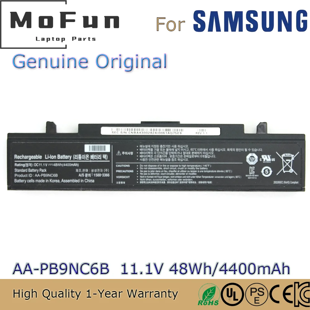 

Абсолютно новый оригинальный аккумулятор для ноутбука Samsung R428 R430 R468 R523 R525 R538 R580 R730