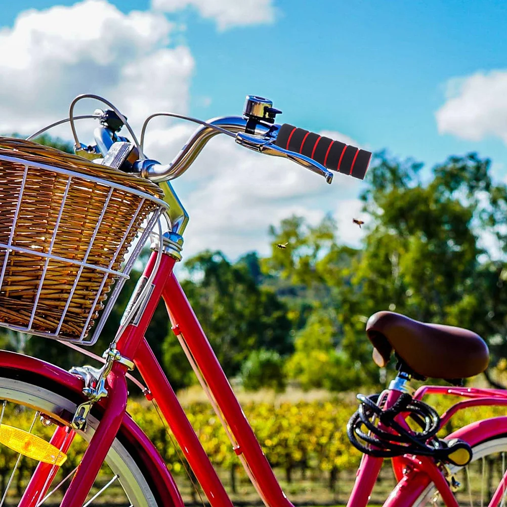 Fitness Equipment Handlebar Grips Sponge Anti-Slip For Road Cycling Mountain Bike Skid-Proof Rainy Weather Ride