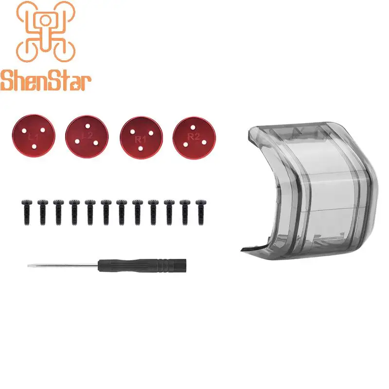 ShenStar-Hélice Guarda Tampa Protetora Do Motor, Gimbal Bumper, Tampa da Lente para Avião RC DJI Avata2, Tampas do Motor, Protector Part