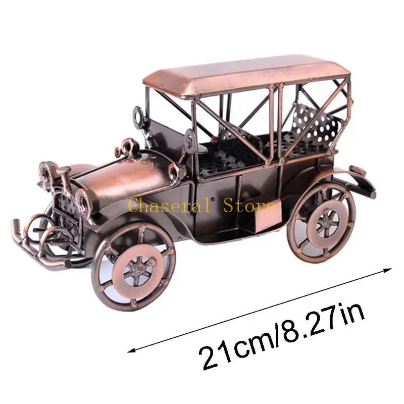 E7CE Ferido Modelo Vintage Iron Ornamentos Carros Motor Retro Decoração Iron Felize