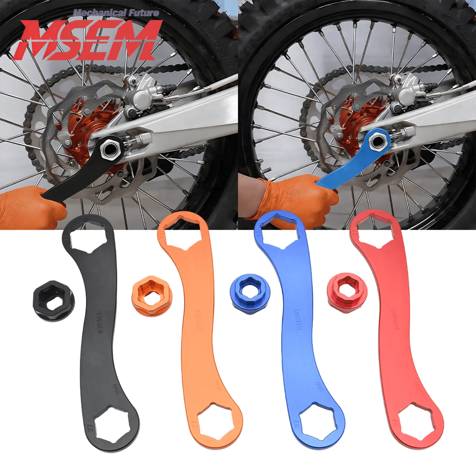 

Премиальный ключ для оси колеса с ЧПУ для KTM EXC SXF и Husqvarna FE FC TE TX FX 125-701 2014-2022 - Запчасти для мотокросса