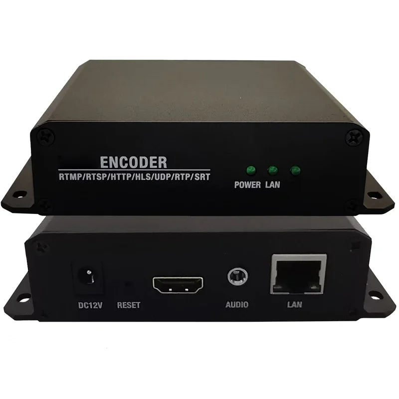 RTMP Streaming Video Encoder 4K H.265 H.264 HD IPTV Encoder