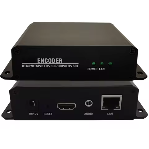 RTMP Streaming Video Encoder 4K H.265 H.264 HD IPTV Encoder