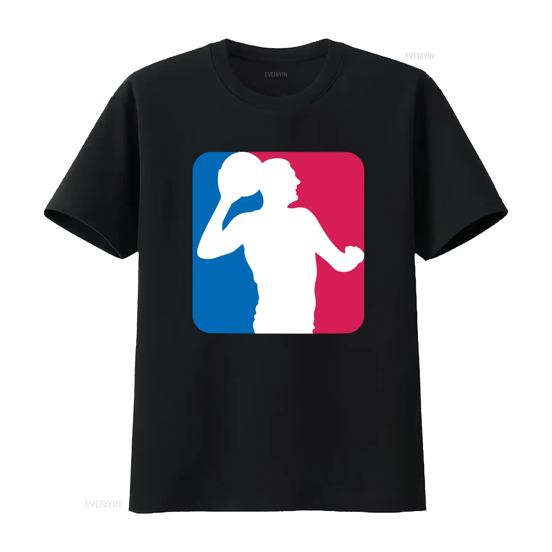 Cool Nikola Jokic Basketball Logo Parody Silhouette Denver Team T Shirt for Fans vintage Washed Casual homme streetwear
