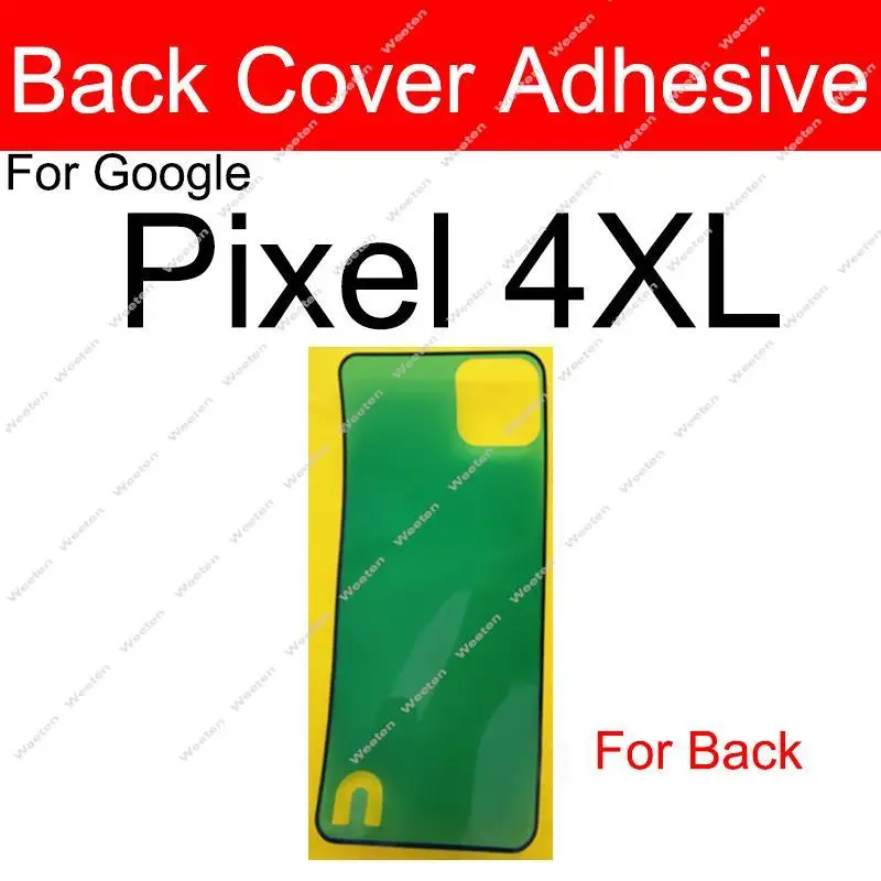 LCD + Back Adhesive For Google Pixel 4 4XL 4xl 4A 4G 5G Front Screen Adhesive Sticker Glue Rear Cover Adhesive Sticker Parts