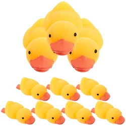 Cute Squishy Squeeze Fidget Toy for Kids, Little Duck Pinch, Stress Relief, Squishy, Novidade, Squishy, Squishy, Squeeze Brinquedos, Engraçado, Criança, 10 Pcs