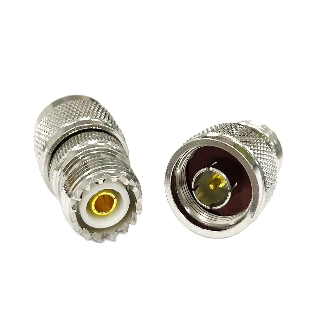 1pc N Type Male to UHF Female SO239 RF Coax Connector Adapter Straight Nickelplated NEW Wholesale