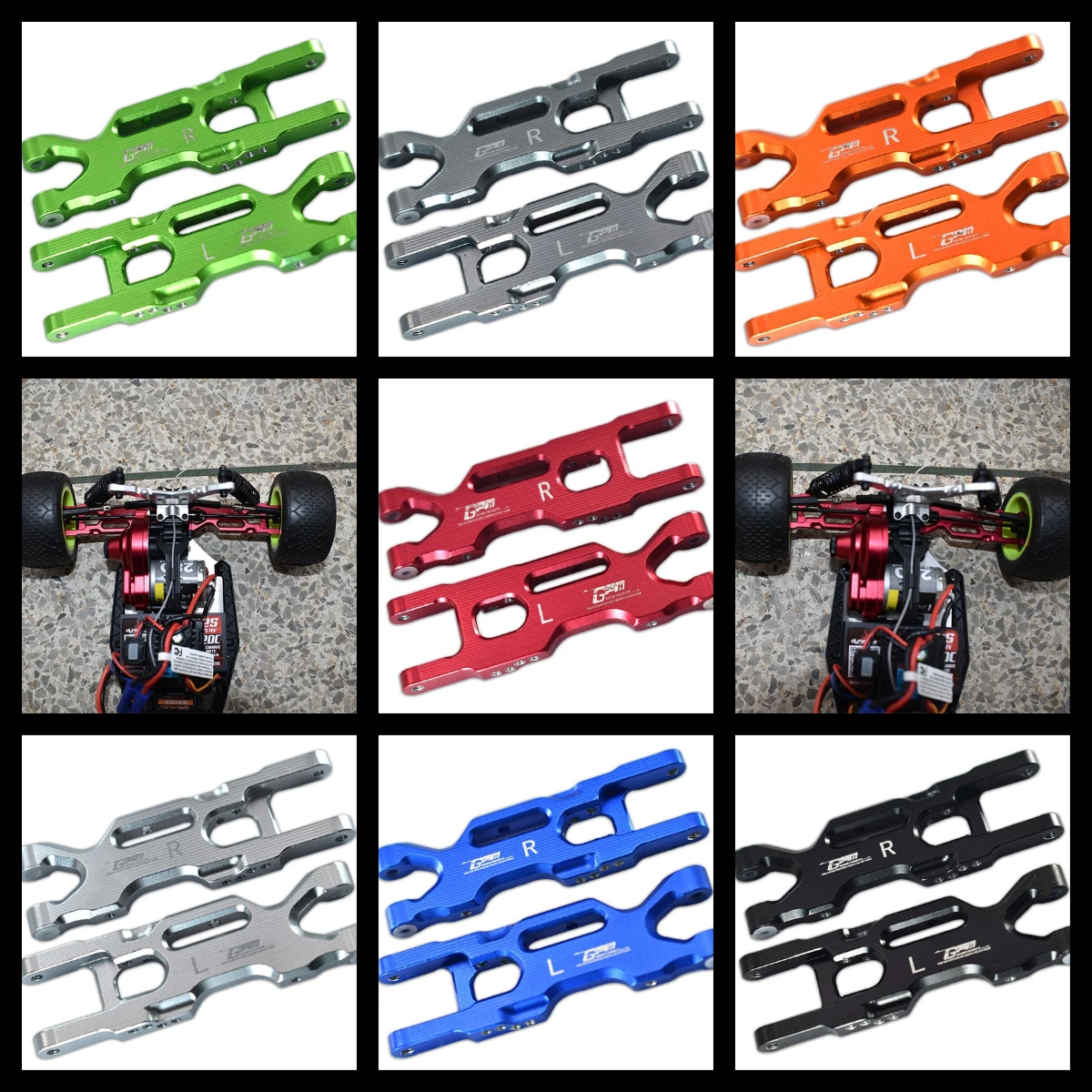 

GPM Alloy Rear Lower Arms For LOSI 1/18 Mini-T 2.0 1/16 Mini-B