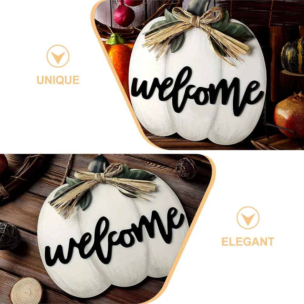 Sign Door Mailbox Address Outdoor Number Halloween Christmas Door Sign Wooden Door Sign Hanging Door Decoration Hanging