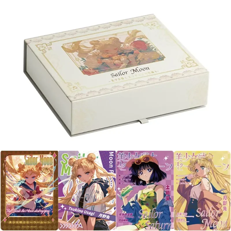 New Sailor Moon Justice Partner Series Collection Card Rare Anime Character Collection Card Kids Toys Christmas Birthday Gift