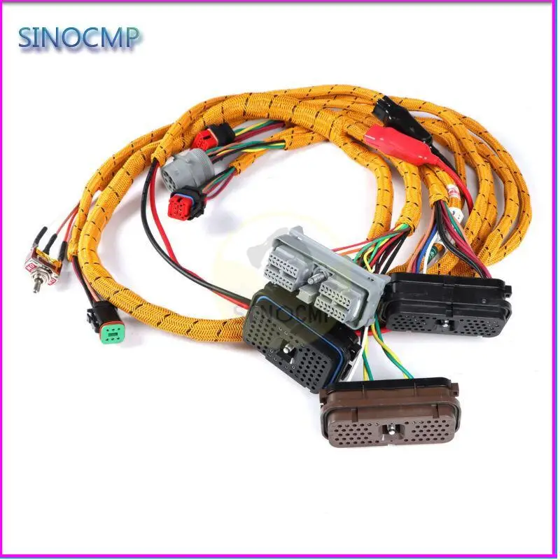 ​C4.4 Comprehensive Testing Wiring Harness For CAT 320GC Excavator Wire Cable Engine Comprehensive Detection Harness Testing