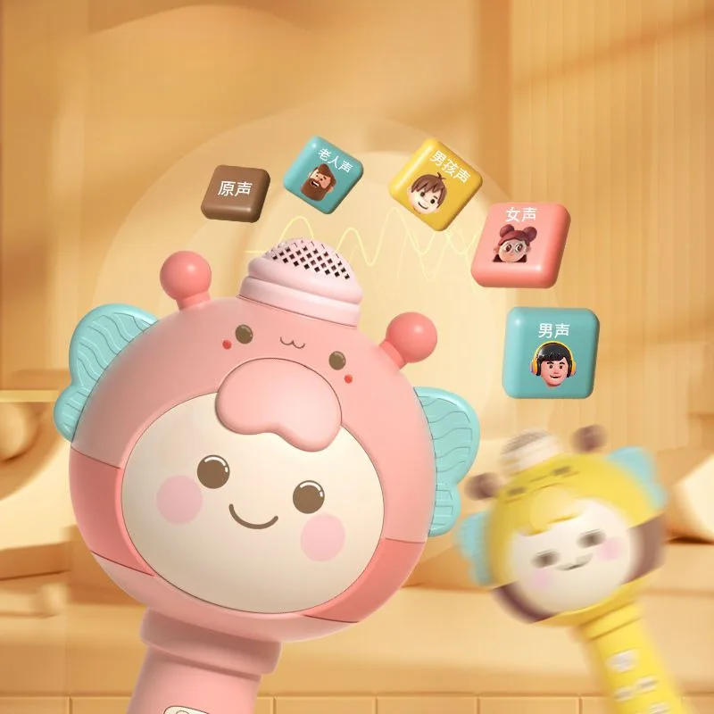 Crianças cantando máquina microfone alto-falante brinquedo educativo para crianças bebê menina música diversão aprendizagem precoce presente