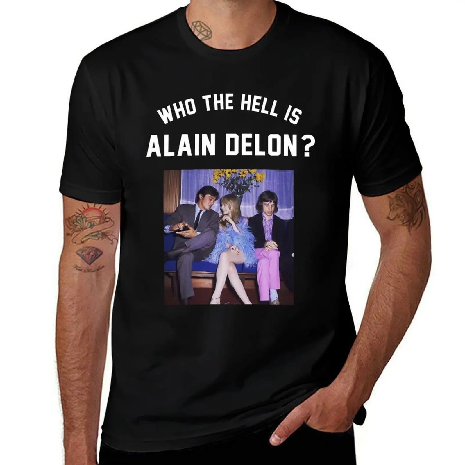 

Alain Delon T-Shirt t shirts with prints t shirt for man T-Shirt