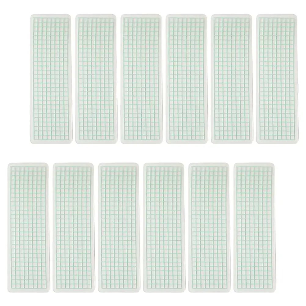 

40 Pcs Tape Sample Boards Boards Washi Tape Organizer 5x15mm Round Corner Plastic Cards Scrapbooking Supplies Handmade Gifts