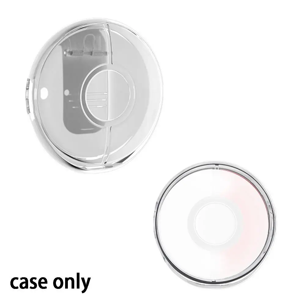 Custodia in cristallo per Pokemon GO Plus + custodia rigida trasparente per PC con accessori protettivi per cinturino per Pokemon B6Y3