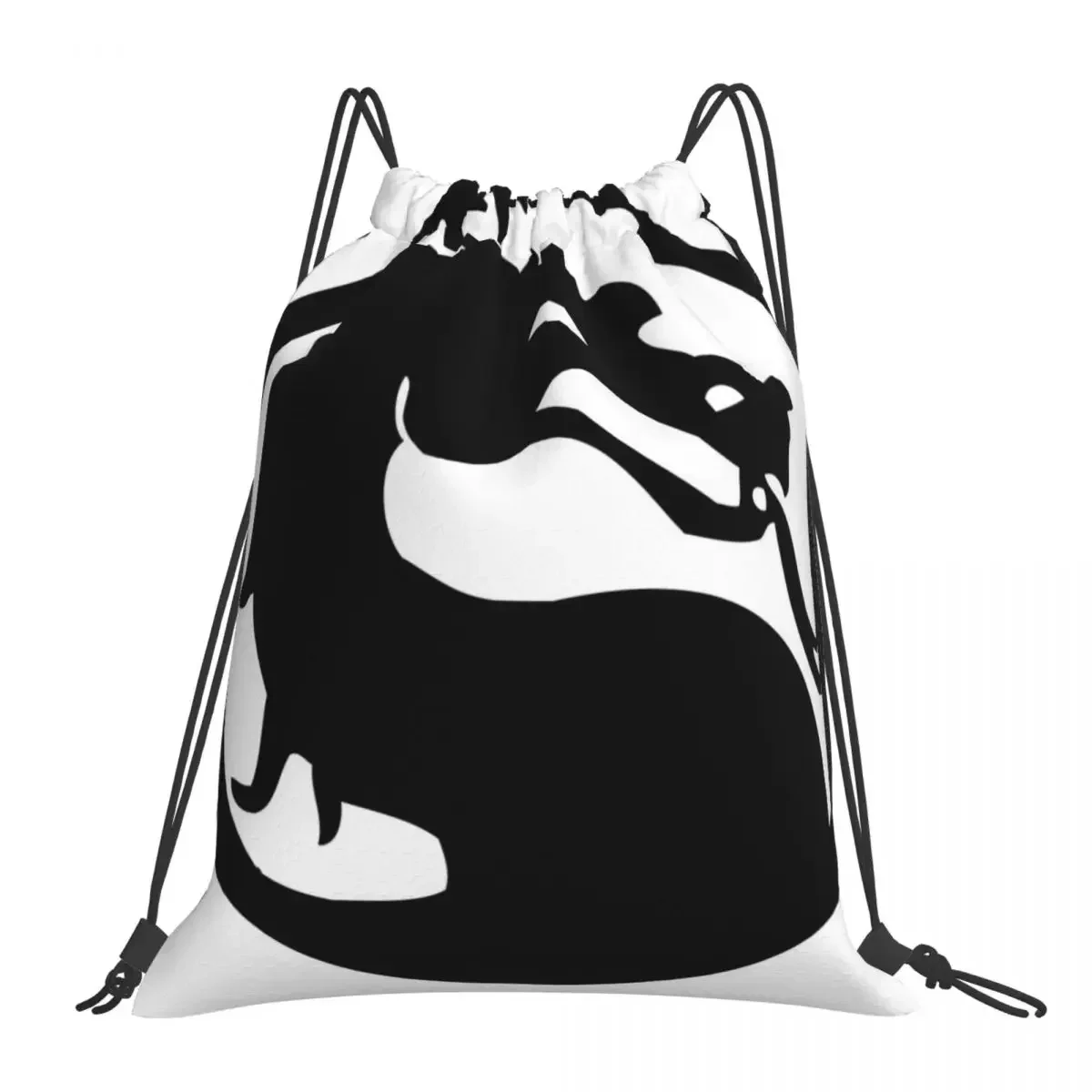 

Многофункциональные портативные рюкзаки Mortal Kombat на шнурке, спортивная сумка с карманами на шнурке, школьный портфель для мужчин и женщин