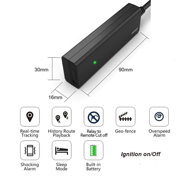 Xexun-プロの車両トラッカー,4g,3g,ミニGPS,車,車,ペット,犬,猫