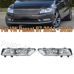 Fog Light Front Bumper Fog Lamp With Bulbs Fog Lamp Assembly For VW Passat B7 2011 2012 2013 2014 2015 3AA941661B 3AA941662B