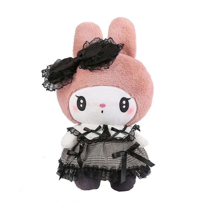 Kuromi Melody Cinnamoroll juguetes de peluche, almohada de Anime, muñeca de peluche, cojín de sofá de Anime, decoración de habitación de niña,