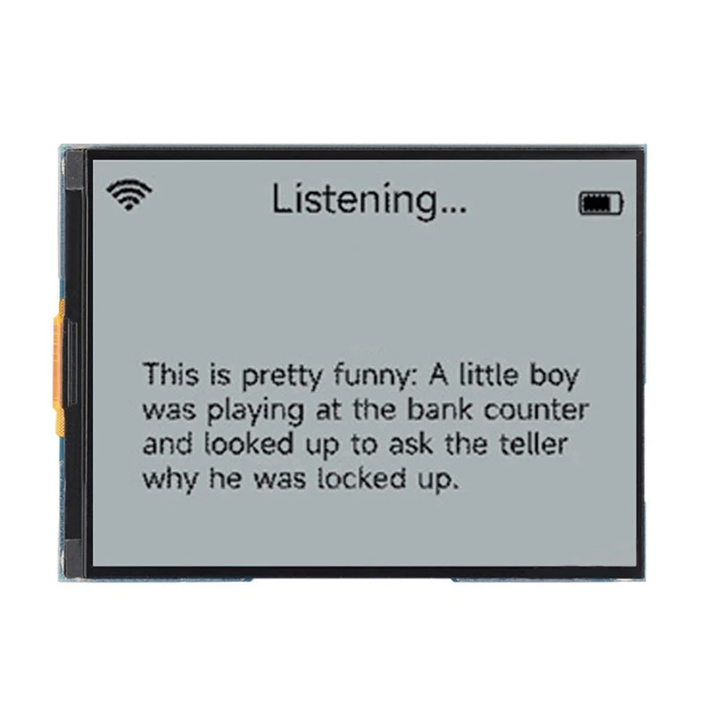 4.2inch - RLCD Development Board 300 X 400 Resolution Supports for Wi-Fi BLE Xiaozhi AI RLCD [PRDSB-JU]