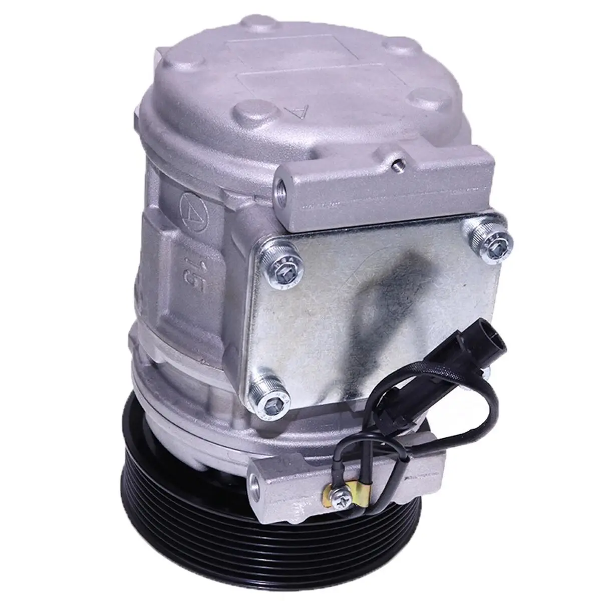 Air Conditioning Compressor AL176858 Compatible for Skid Steer Loader 318D 319D 320D 323D 326D 328D 329D 332D 333D