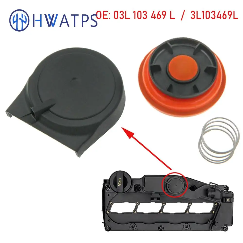 03l103469l Auto Accessenies Klepdeksel Membraan Membraan Membraan Voor Audi A3 Tt Coupe Seat Altea Xl Leon Ii Vw Eos Golf Plus Jetta Mk6