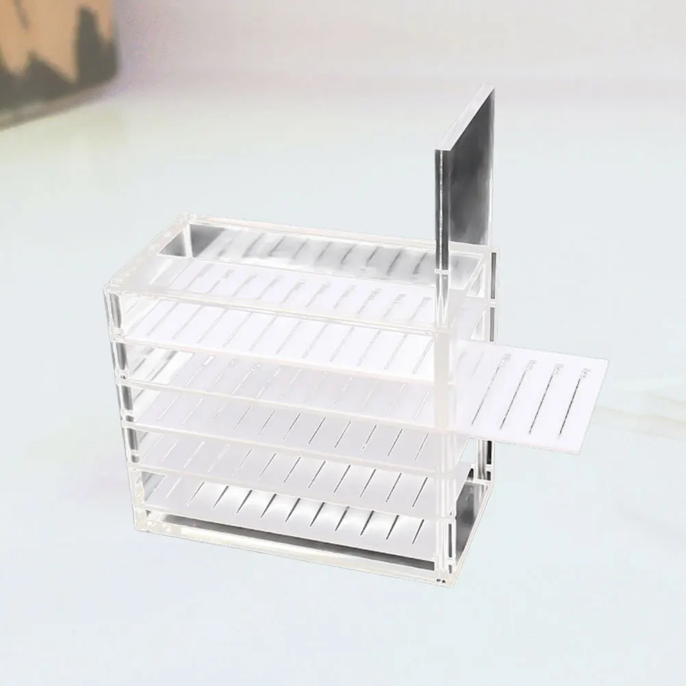 

Premium Storage False Display Rack Acrylic Drawer Multilayer Stand Transparent Durable Salon Organizer For Lash Tools Eyelash