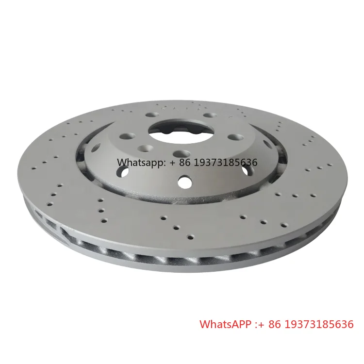 For Audi RS4 B7 Rear Left and Right Brake Discs 8E0615602D 8E0615601AB 324 Mm Pair