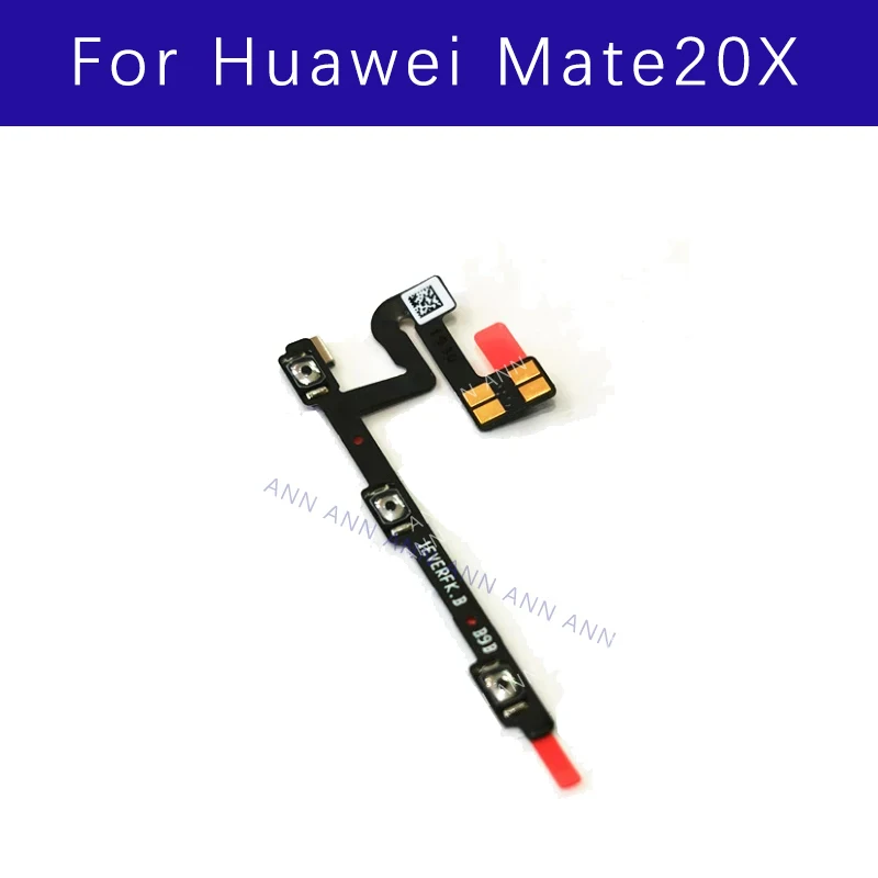 ON OFF Power Button Flex Cable Ribbon mate20x For HuaWei Mate20 mate20Pro Lite Mute Silence Volume Key Part