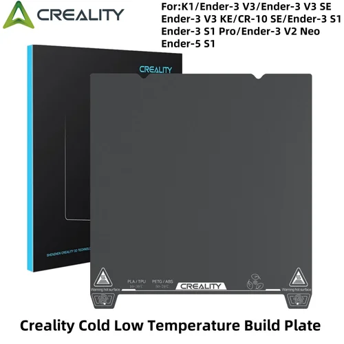 Creality-Placa De Construcción De Baja Temperatura Fría