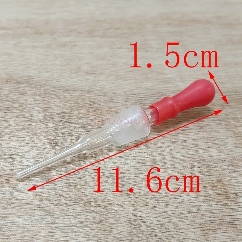 

Reagent bottle, dropper, dropper head, brown white glass dropper, chemical laboratory pipette, with latex cap