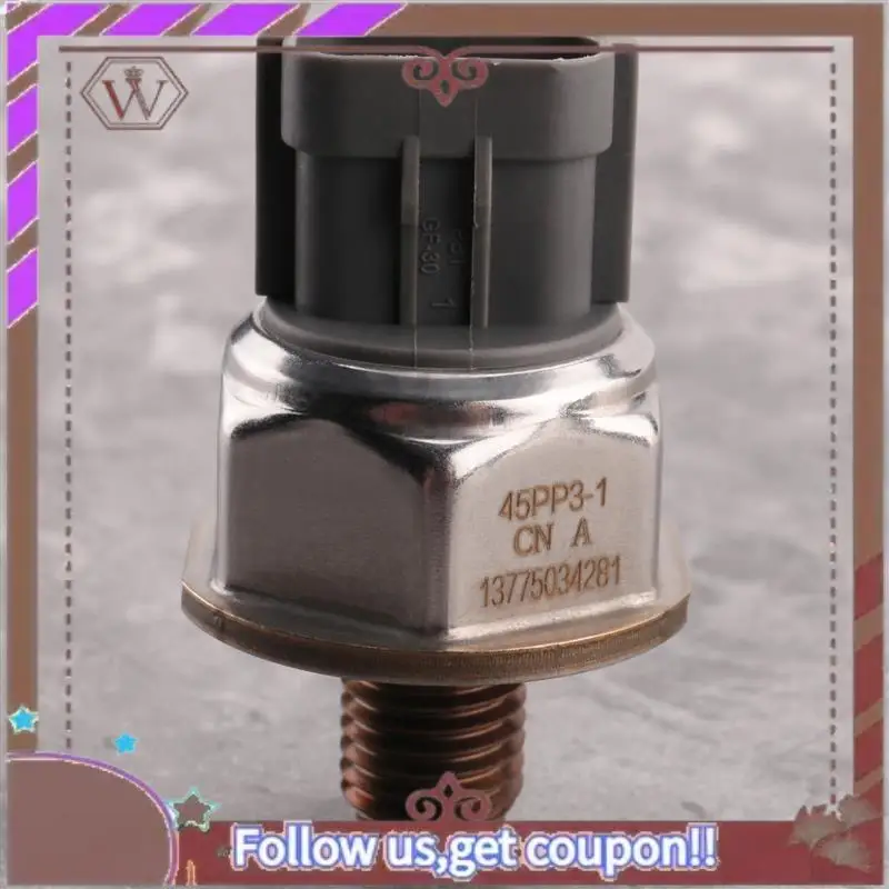 

A57E-Common Rail Fuel Pressure Sensor 45PP3-1 1465A034A 8C1Q9D280AA For Nissan Navara D40 Pathfinder 2.5