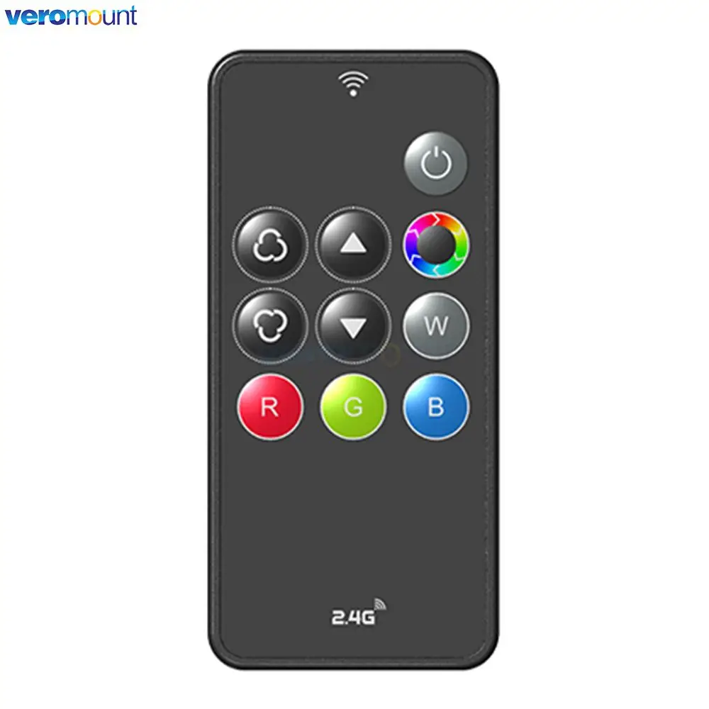 Skydance 1 Zone Dimming Control 6-Key 2.4G RF Wireless Remote Controller RM1 RM3 for Single Color RGB LED Strip Control Receiver