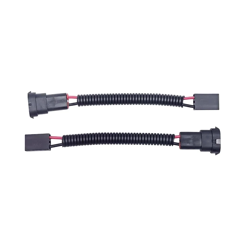 1/2/10Pcs H8 H9 H11 Male to H7 Female Car Headlamp Bulb Socket Wiring Harness Fog Light Plug Adapter Connector Conversion Cable