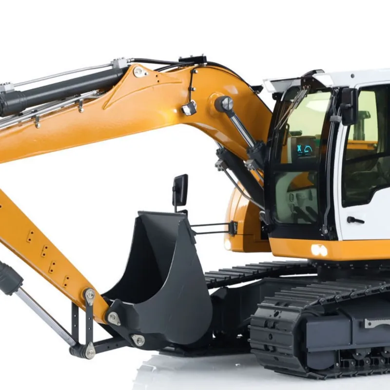 

RC Hydraulic Excavator R920 JDM-208 1/14 Sound Light System Metal Remote Control Digger Machine Vehicle Trucks Cars Model Toy