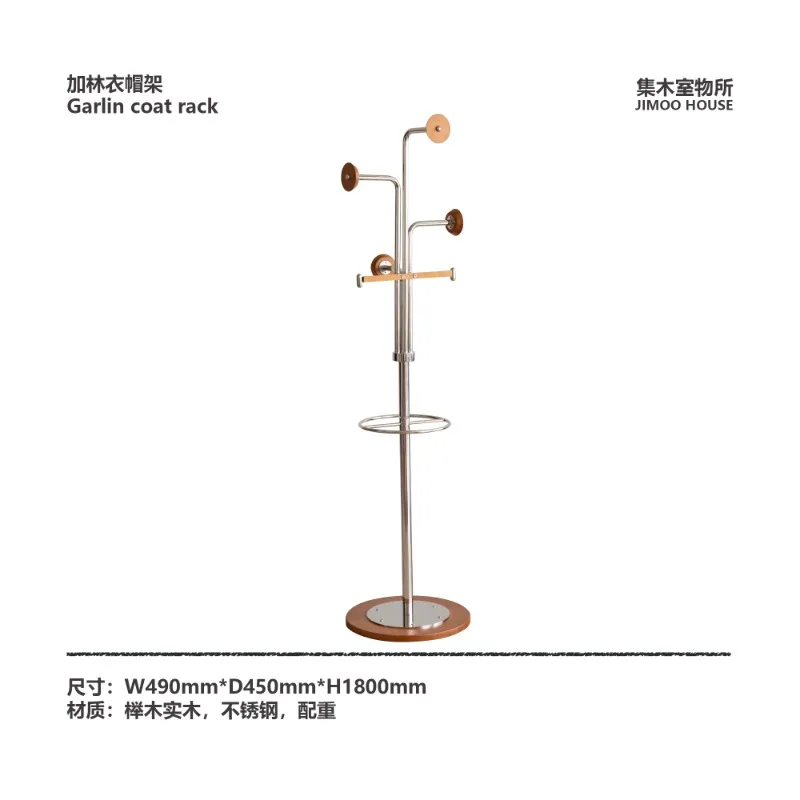 Bedroom floor coat rack