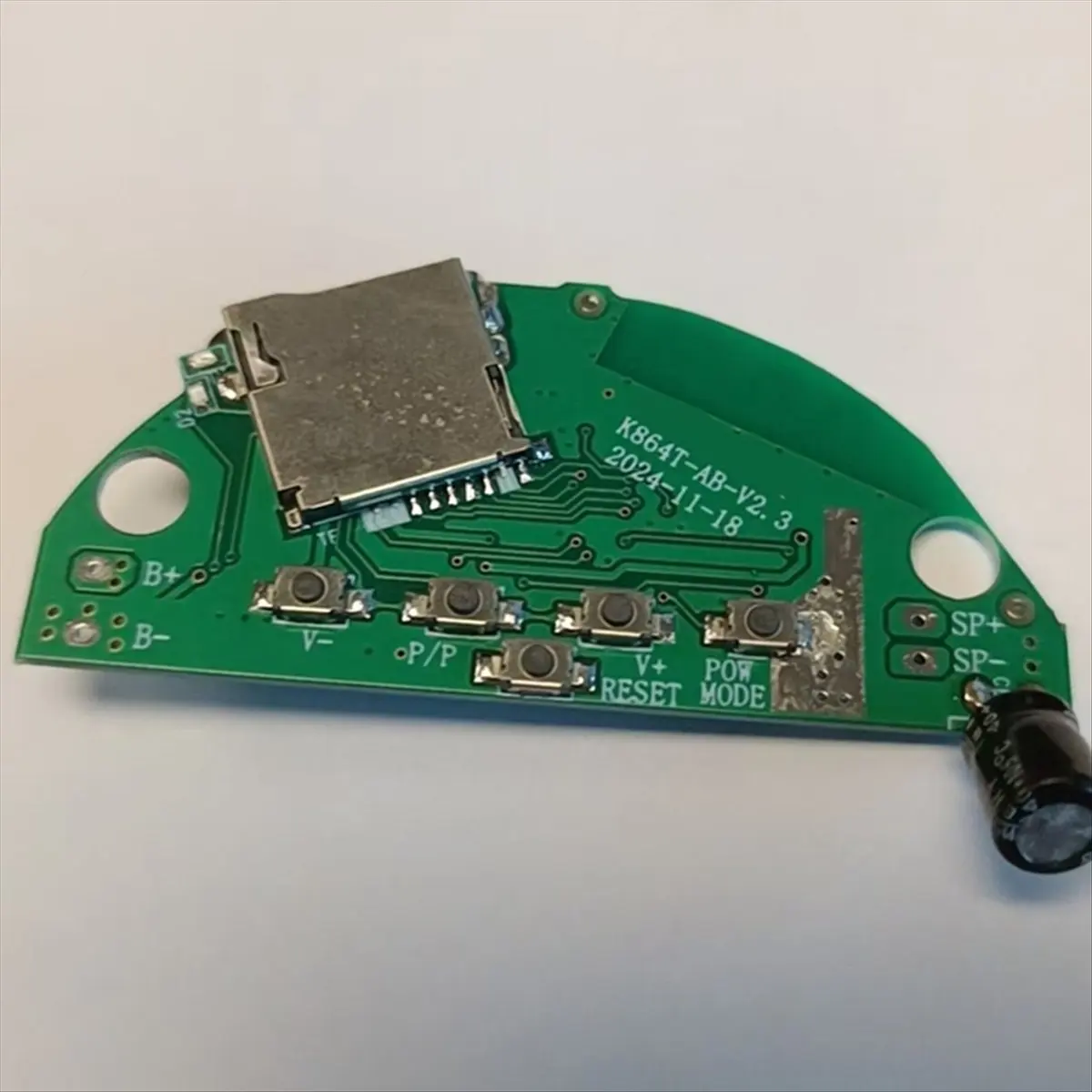 【RECOMENDAR】Moduł wzmacniacza audio 3D Stereo HIFI 3.7V z obsługą kart SD, USB i Bluetooth, PCBA