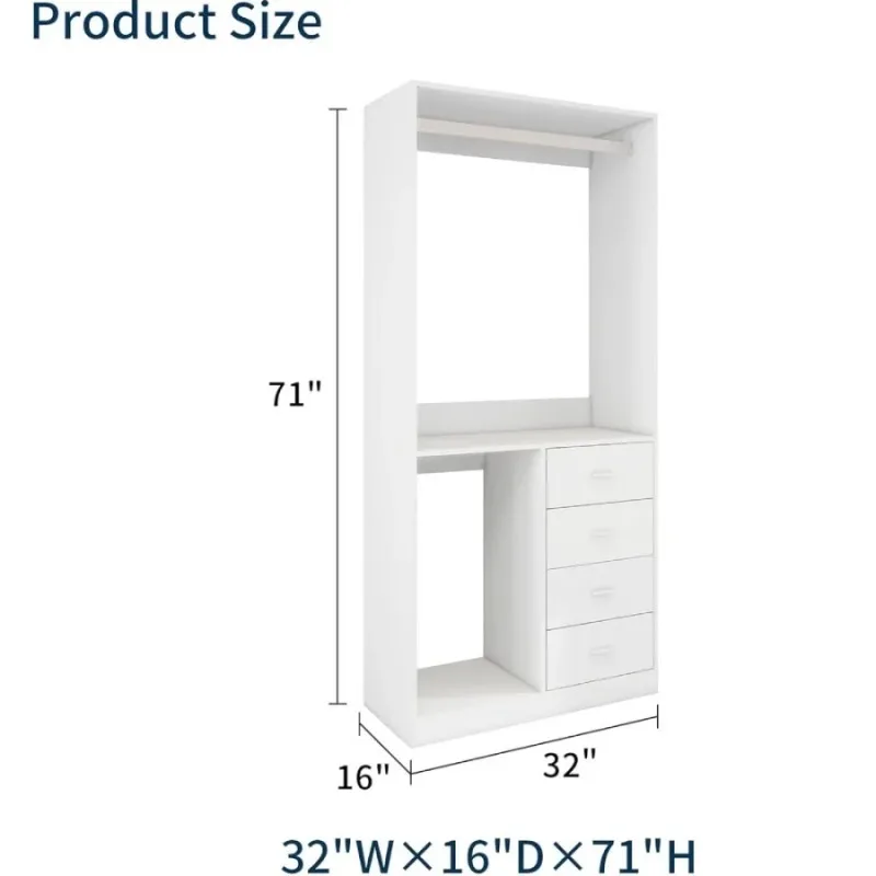 أدراج خزانة الملابس، خزانة الملابس، أثاث غرف النوم، غرف النوم الرخيصة، خزائن الملابس، منظم المنزل #2