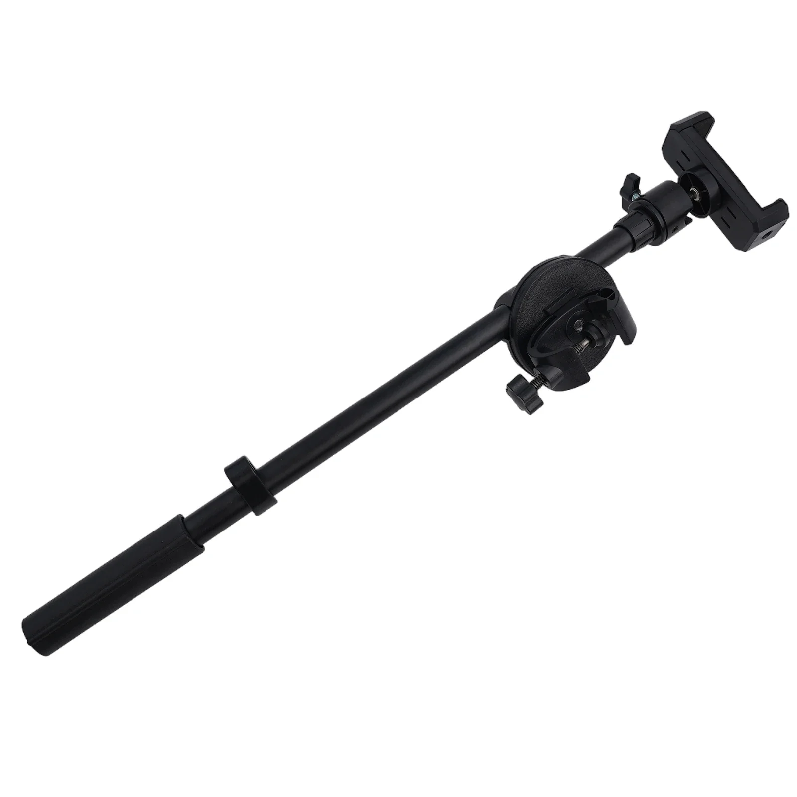 35CM Rotating Smartphone Stand Crossbar Arms Mic Clip  Holder Extension Bracket Cell Phone Live Stands Stands Mounts Holders