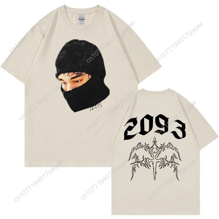 Yeat Lyfestyle 2093 T-Shirt gothique Harajuku Merch T-Shirt unisexe T-Shirt Pop esthétique Hip Hop hommes été décontracté Y2K Streetwear