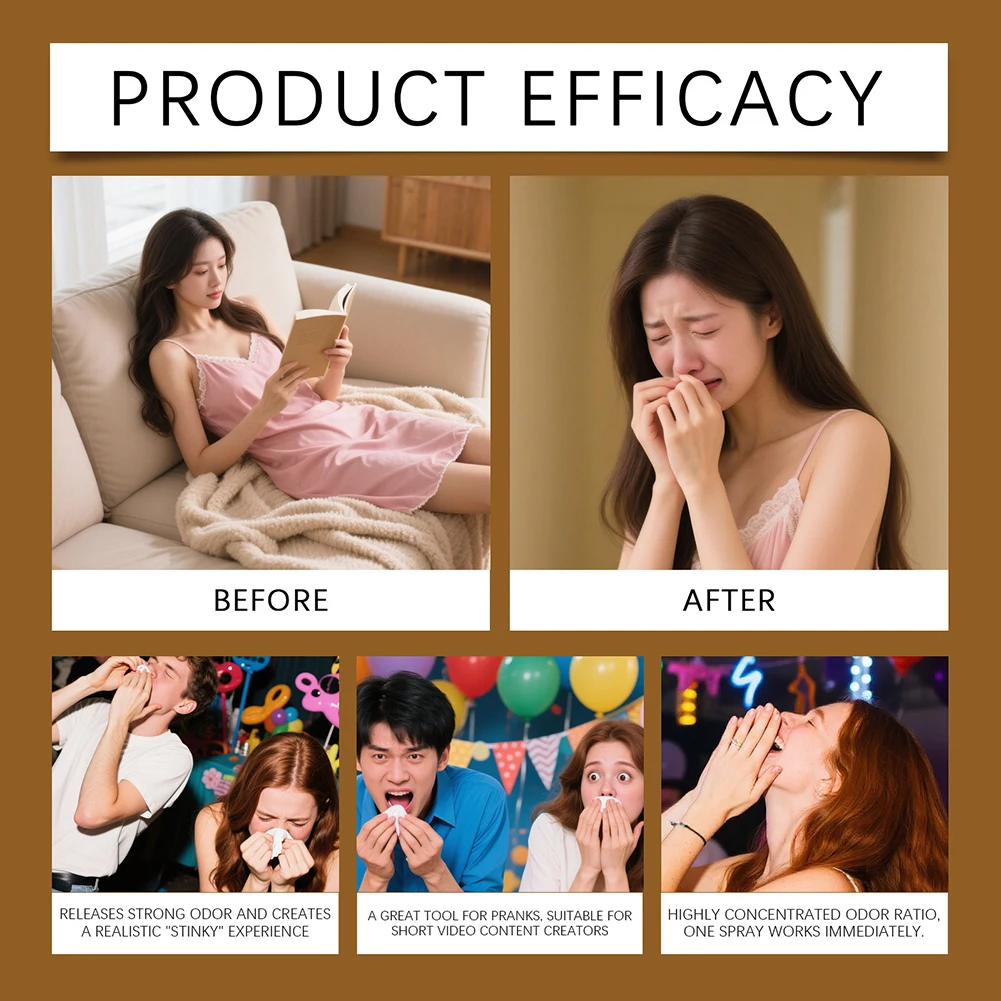 Stinky Ass Spray Safe Practical Party Tricky Prop Ass For Indoor Outdoor