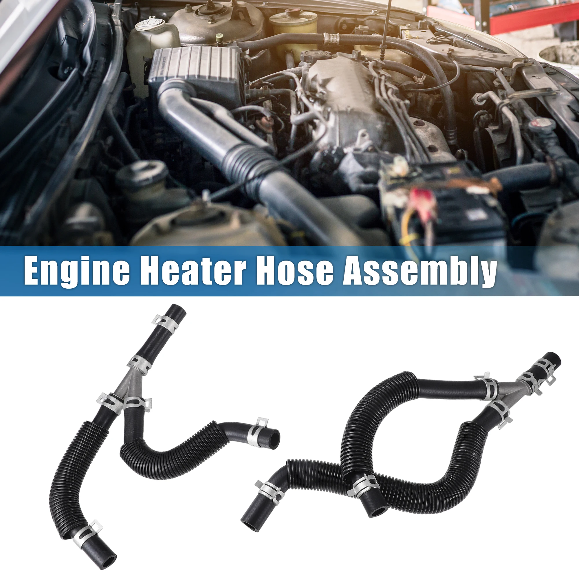 UXCELL Engine Heater Hose Assembly No.4677603AL for Dodge Grand Caravan V6 201 3.3L (3301cc) 2010