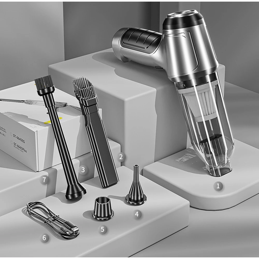 Car Vacuum Cleaner Auto Robot Wireless Cleaning Machine Automotive Car Accessories Home Appliance Tools Strong Suction Cleaners