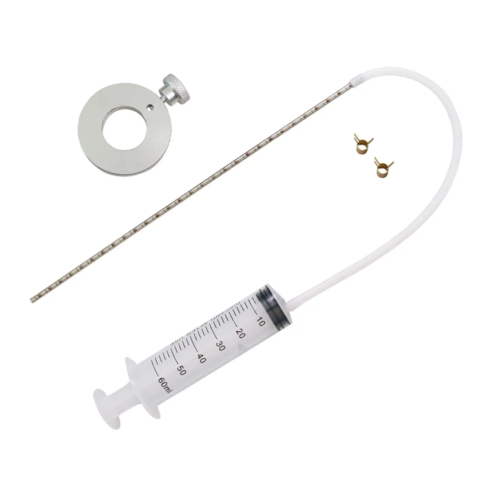 Adjustable Fork Oil Gauge 30cm Syringe Professional Motorcycle Tool for Suspension Maintenance and Tuning