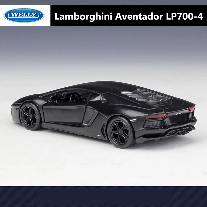 WELLY 1:36 Lamborghini Aventador LP700-4 Alloy Car Model Diecast Metal Toy Sports Car Model Simulation Collection Childrens Gift