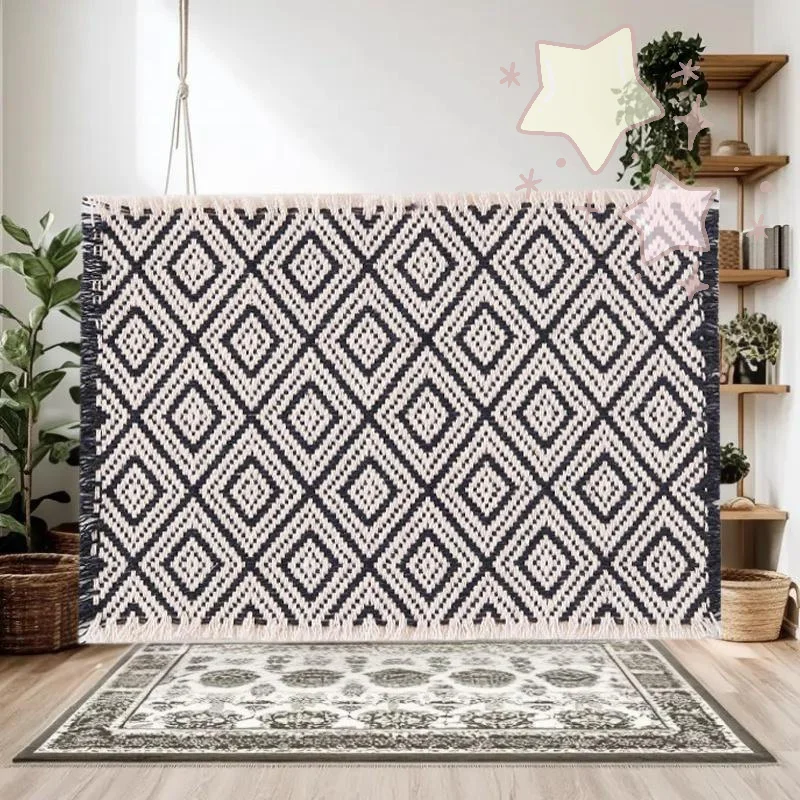 1:12 casa de bonecas modelo em miniatura brinquedo tapete cobertor móveis casa modelo decoração brinquedo casa boneca acessórios