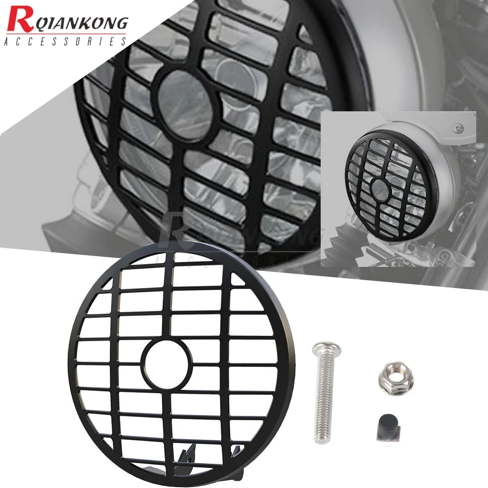 

Motorcycle Headlight Guard Cover For BMW R NINE T RNINET R9T ninet Scrambler Urban Pure 2014-2023 Head Light Grille Protector