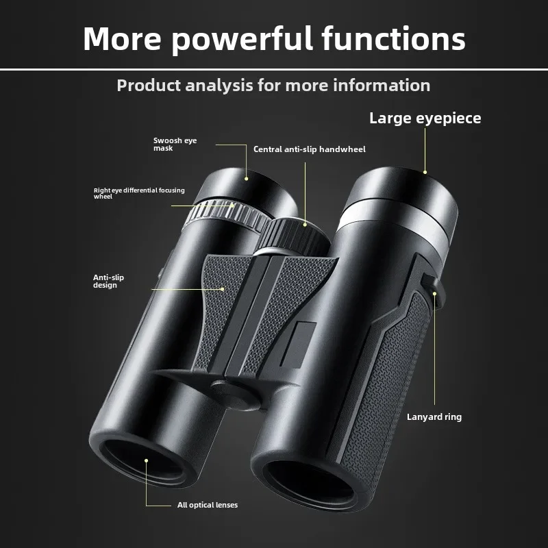 Manufacturer 8X32 Binocular Outdoor Telescope Imaging More Real OEM Custom High Power Remote High Definition Telescope