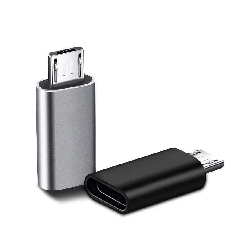 USB-C do Micro USB Adapter typu C żeński do Micro USB męski konwerter ładowania i synchronizacji danych zgodny z Galaxy S7 S6 J7 Note 5