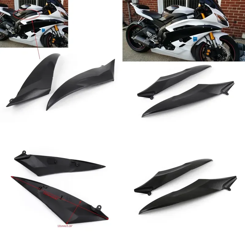 Tank Side Fairing Panel Tank Cover for 2006 2007 YZF R6 2006-2007